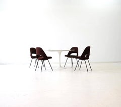 Set of Four Dining Side Chair Model 72 U by Eero Saarinen Knoll International