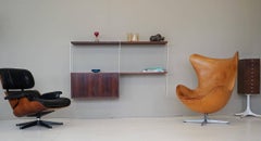 Sistema de estanterías de cuerda para cajas y unidades de pared de Nisse Strinning, años 60