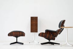 Original Lounge Chair and Ottoman, Charles Eames Herman Miller Rosewood Armchair