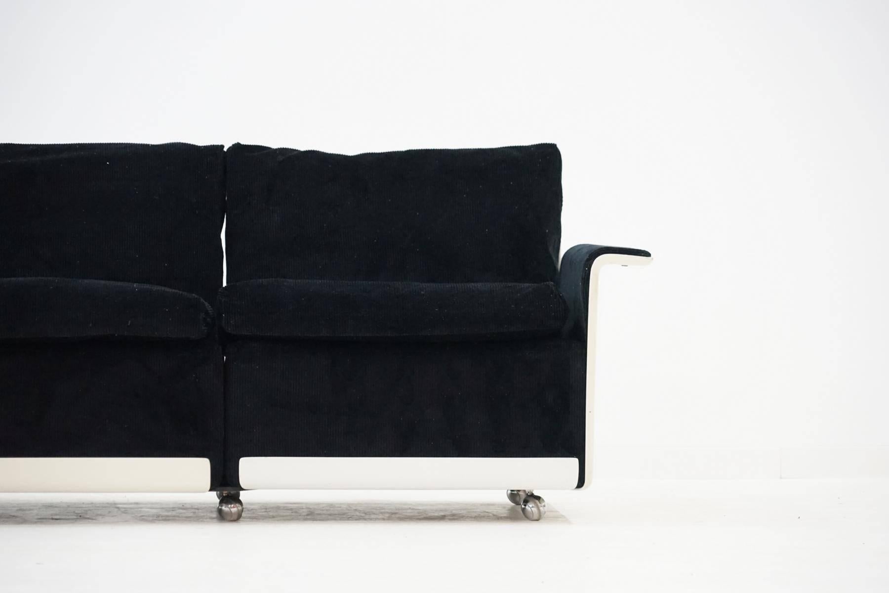 20th Century Three-Seat Sofa and Armchairs by Dieter Rams for Vitsoe, RZ 62 620