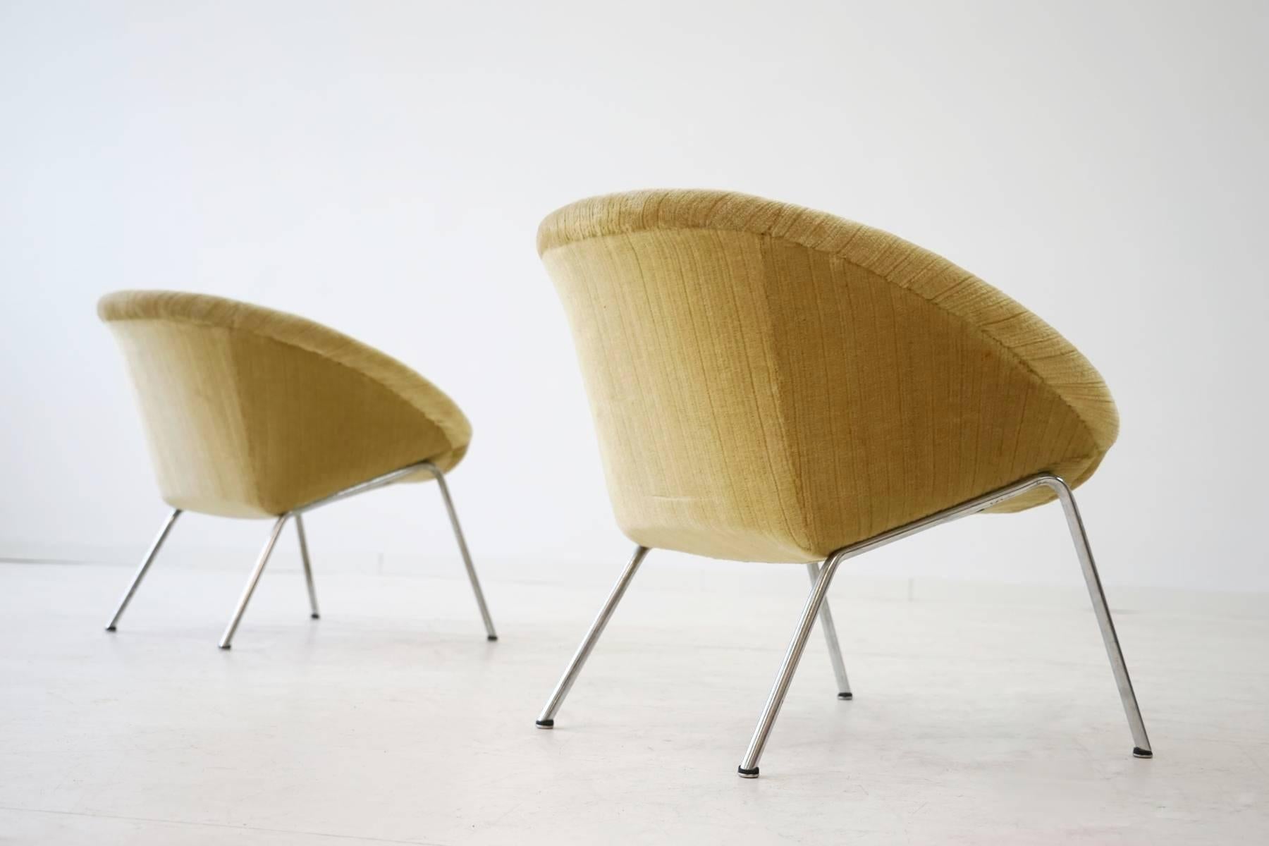 Set of Two 369 Side Lounge Chair by Walter Knoll Chair Mid-Century Modern, 1950s In Good Condition In Telgte, DE