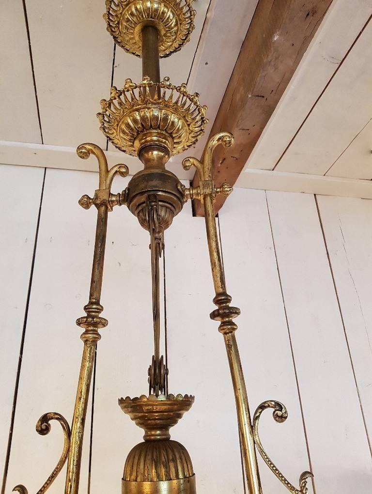 chandelier pulley