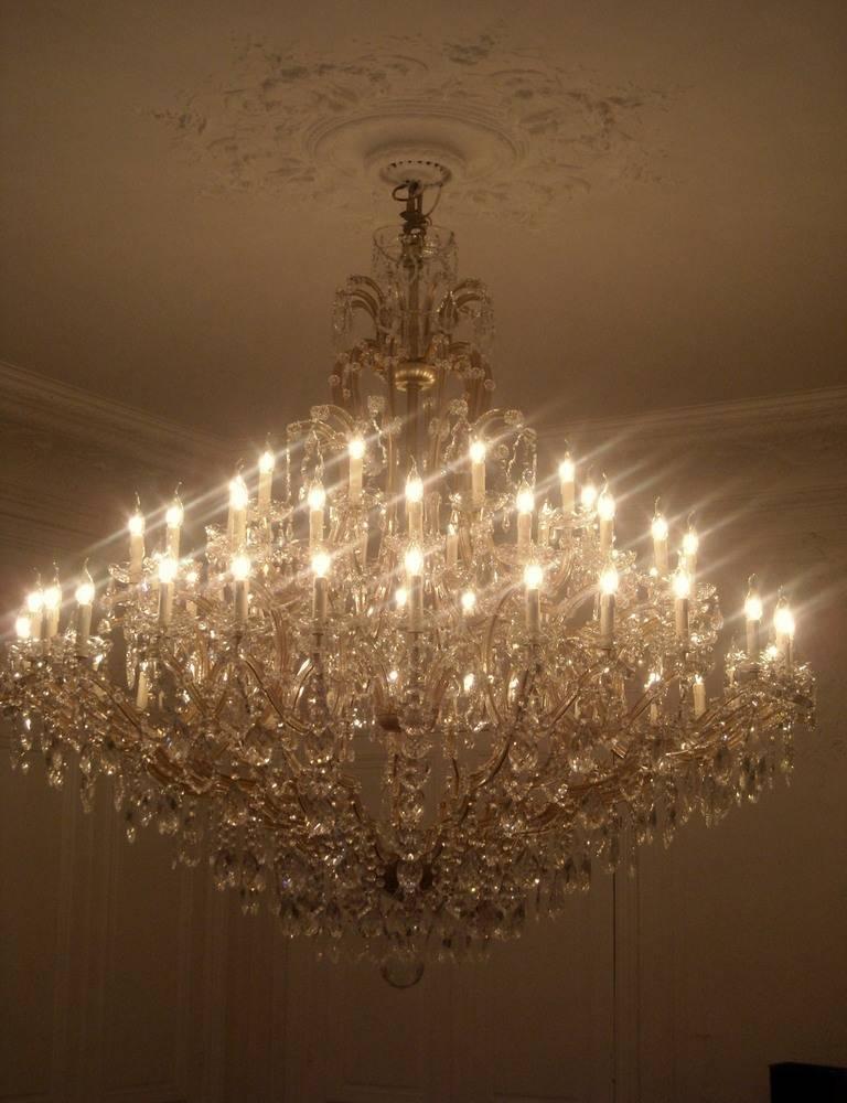 Dutch Large Maria Therese Chandelier with 60 Lights, 21st Century For Sale
