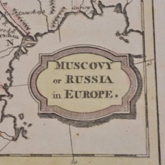 1806 Brightly and Kinnersley Map of Euro Russia
