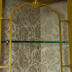 Painted Ironwork Display Cabinet
