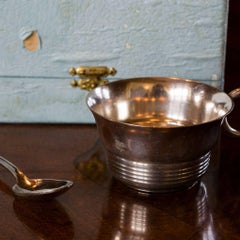 Vintage Child's Silver Cup and Spoon in Keepsake Box
