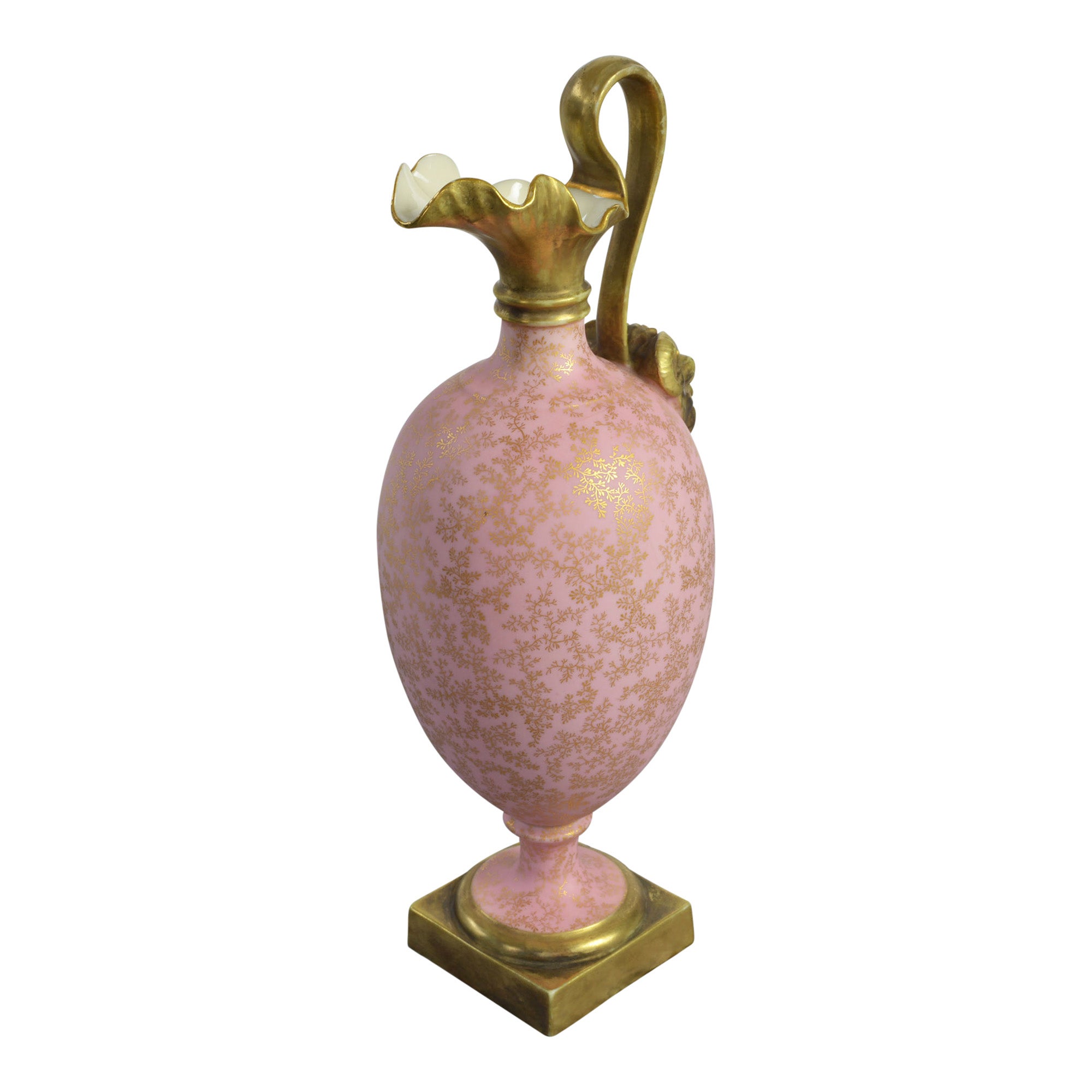 Early 20th Century Gilt Bronze Decorative Ewer, Pitcher For Sale at 1stDibs