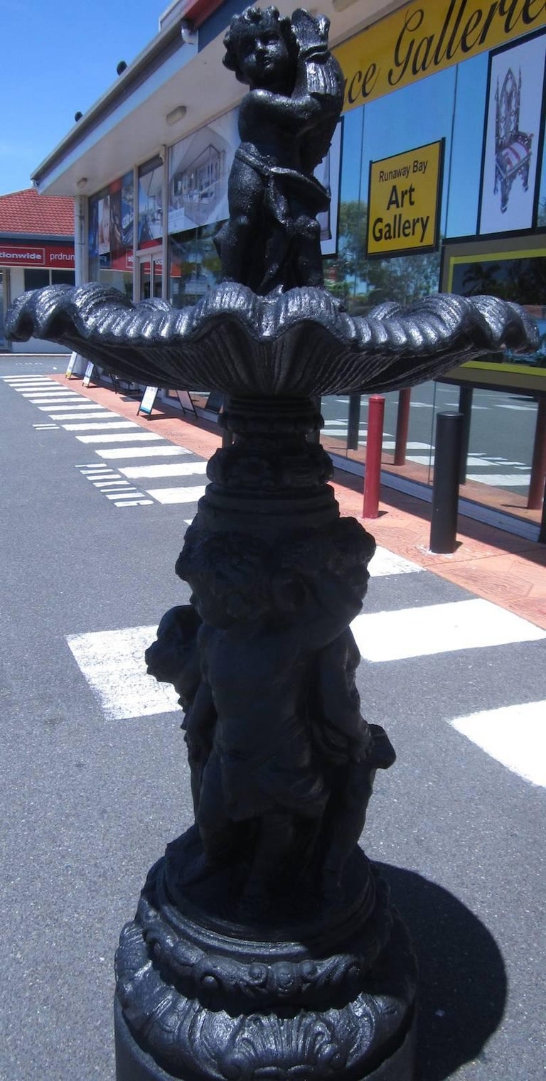 Large Antique Style Water Fountain For Sale at 1stdibs