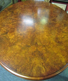 Victorian Period Walnut Dining Table or Loo Table