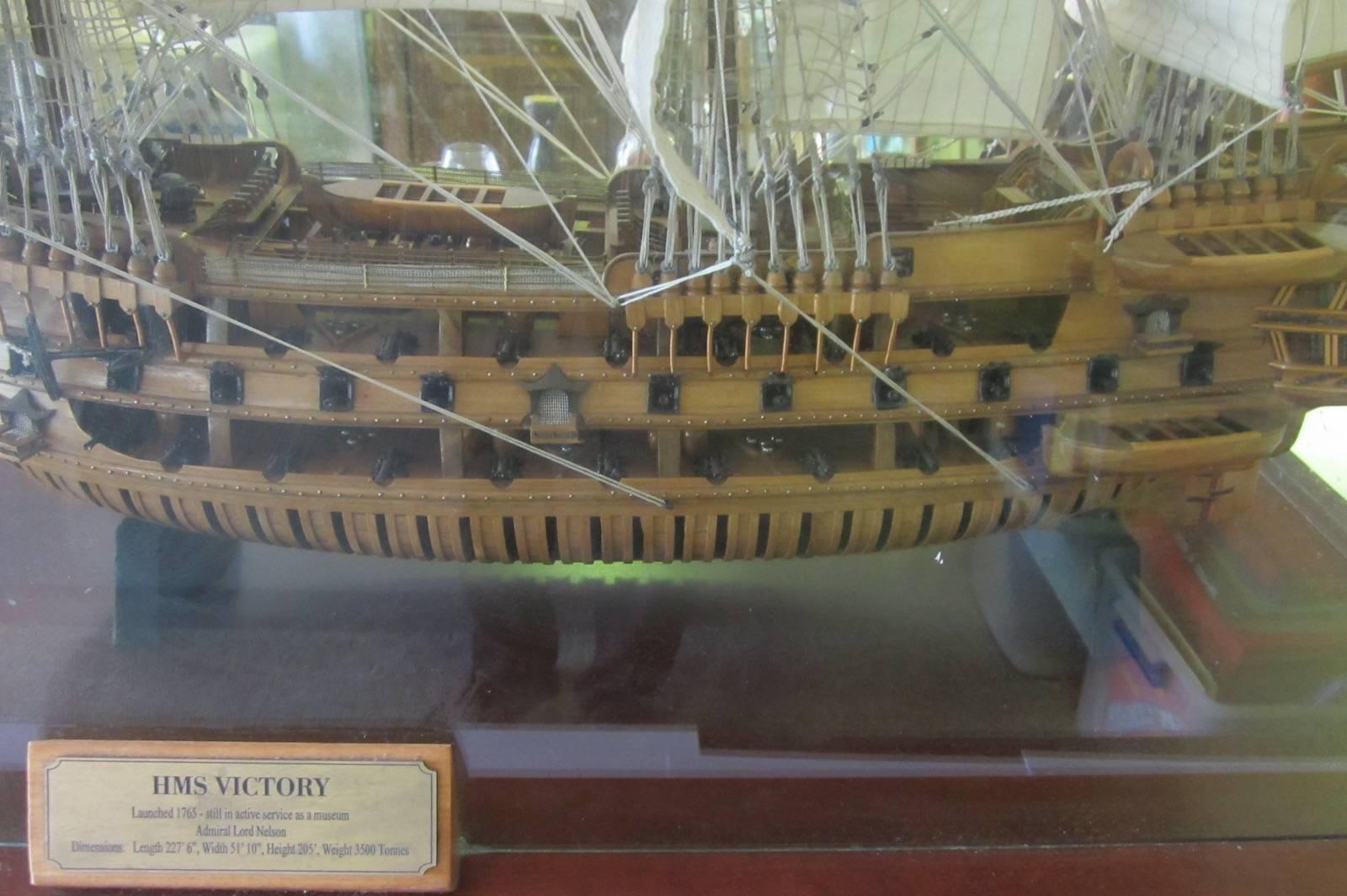 Wood HMS Victory Large-Scale Model