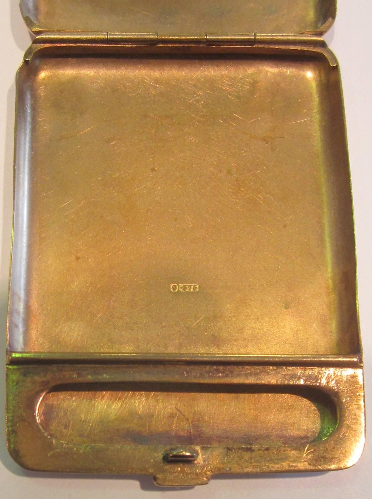 Gold Match Case In Excellent Condition In Paradise Point, Queensland