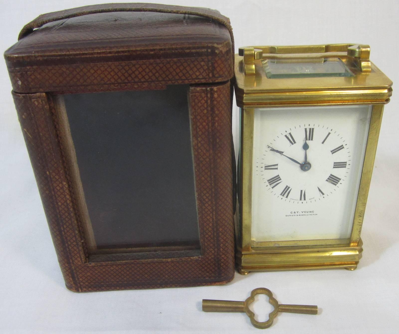 Arts and Crafts French Carriage Clock with New Zealand Retailer