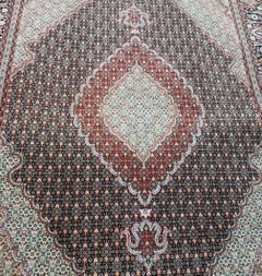 Mahi Genuine Hand-Knotted Persian Maralan Tabriz Rug/Carpet