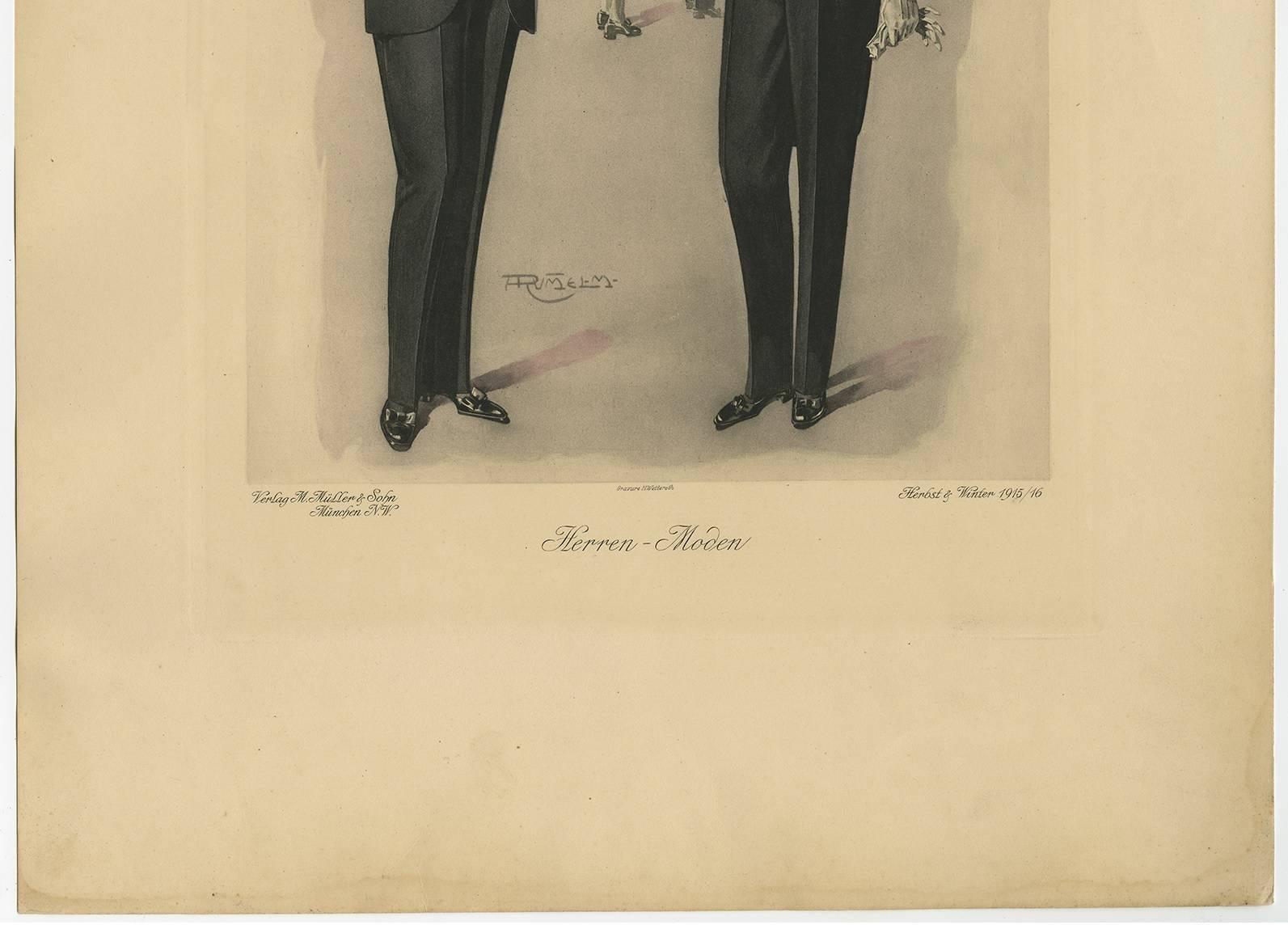 1915 men's fashion