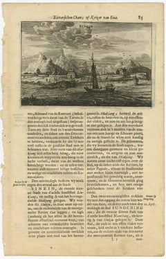 Antique Print of the City of Fungching, China by J. Nieuhof, 1665