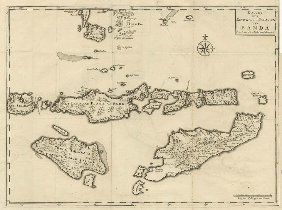 Antique Engraved Map of Manila, the Earliest Obtainable Map of Manila ...