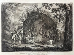 Antique Print of Indians of Tierra Del Fuego by Cook, 1803