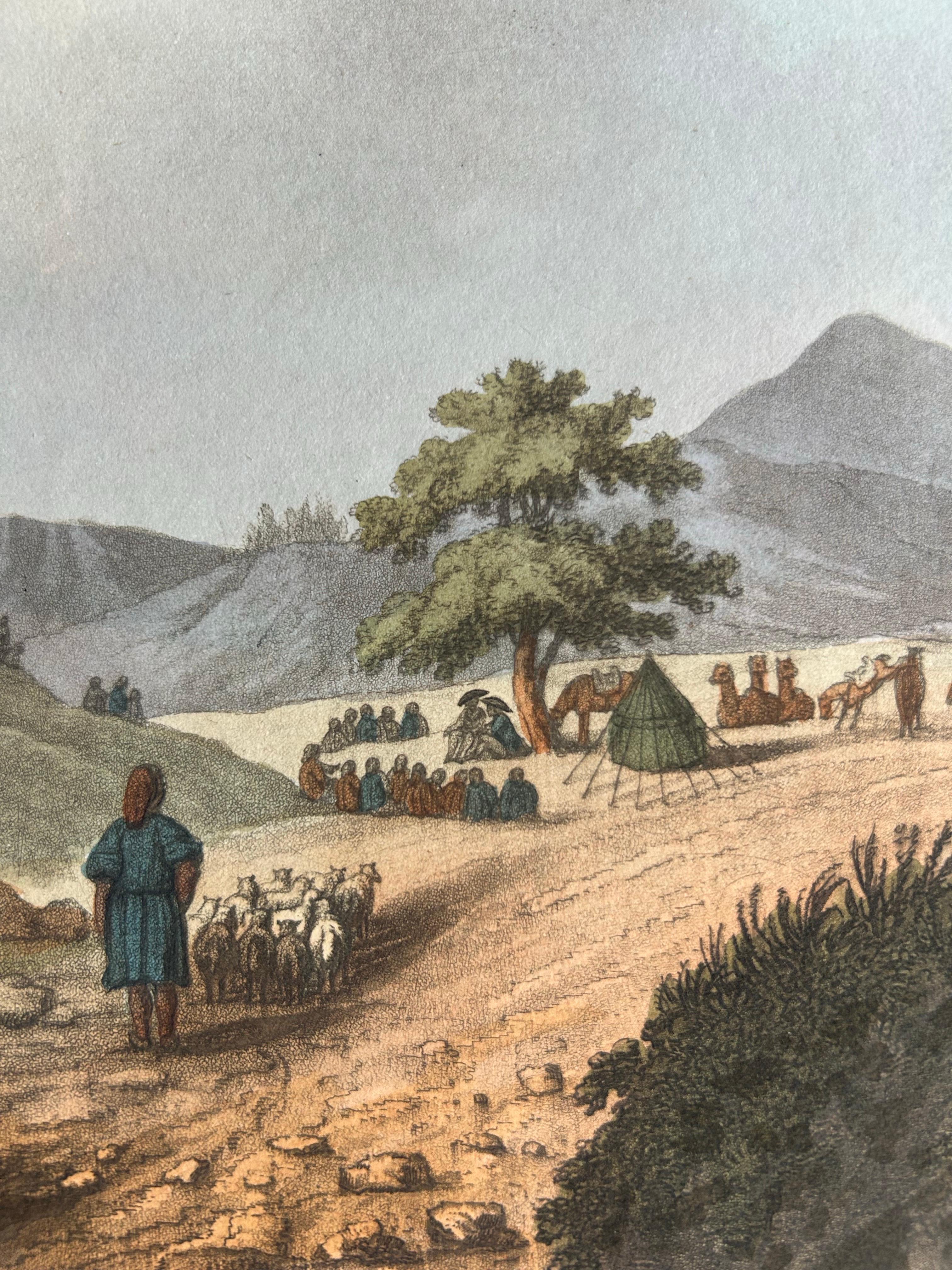 Stampa antica di una scena in Siria di Spilsbury, 1803 in vendita 2