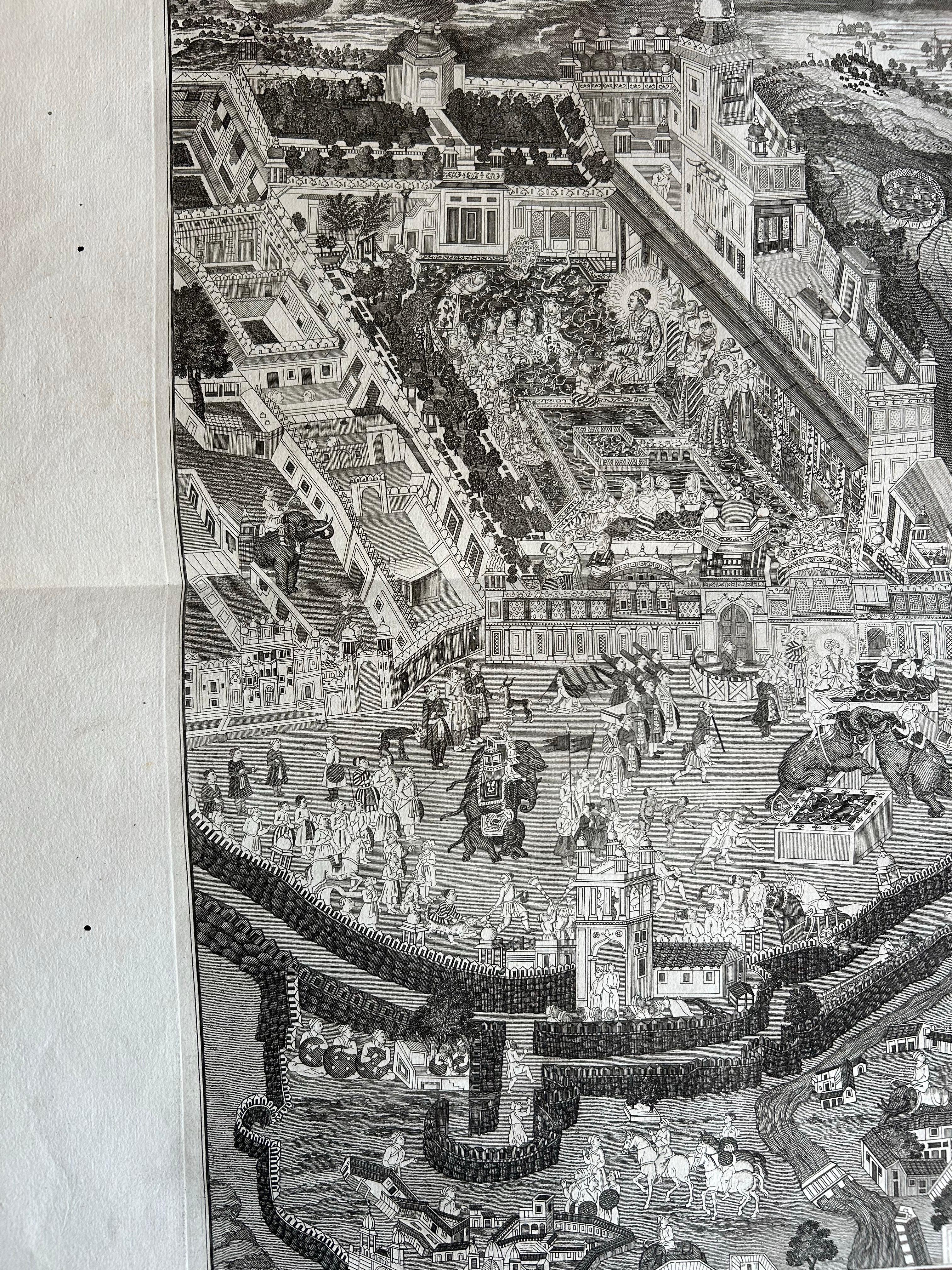 Gravé Antiquités du palais royal du Grand Mogol en vente