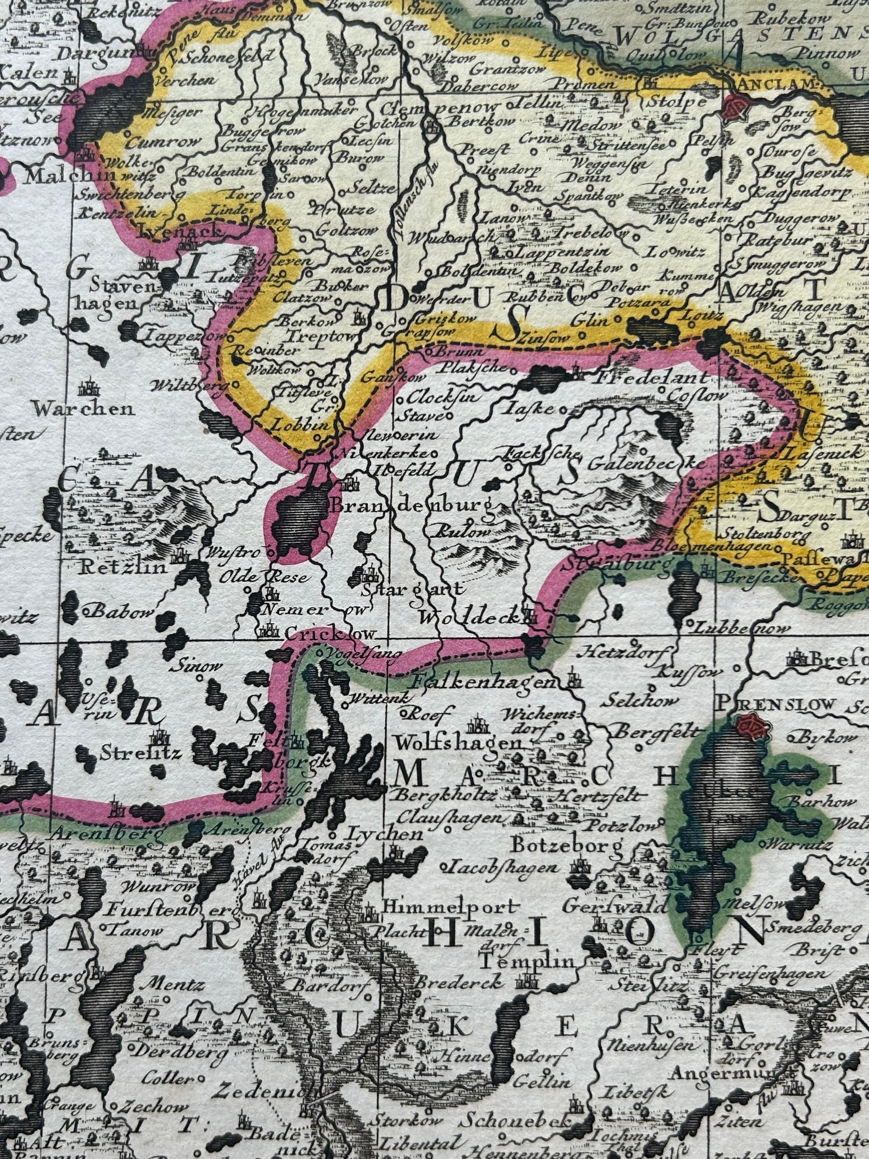 world map in 1750