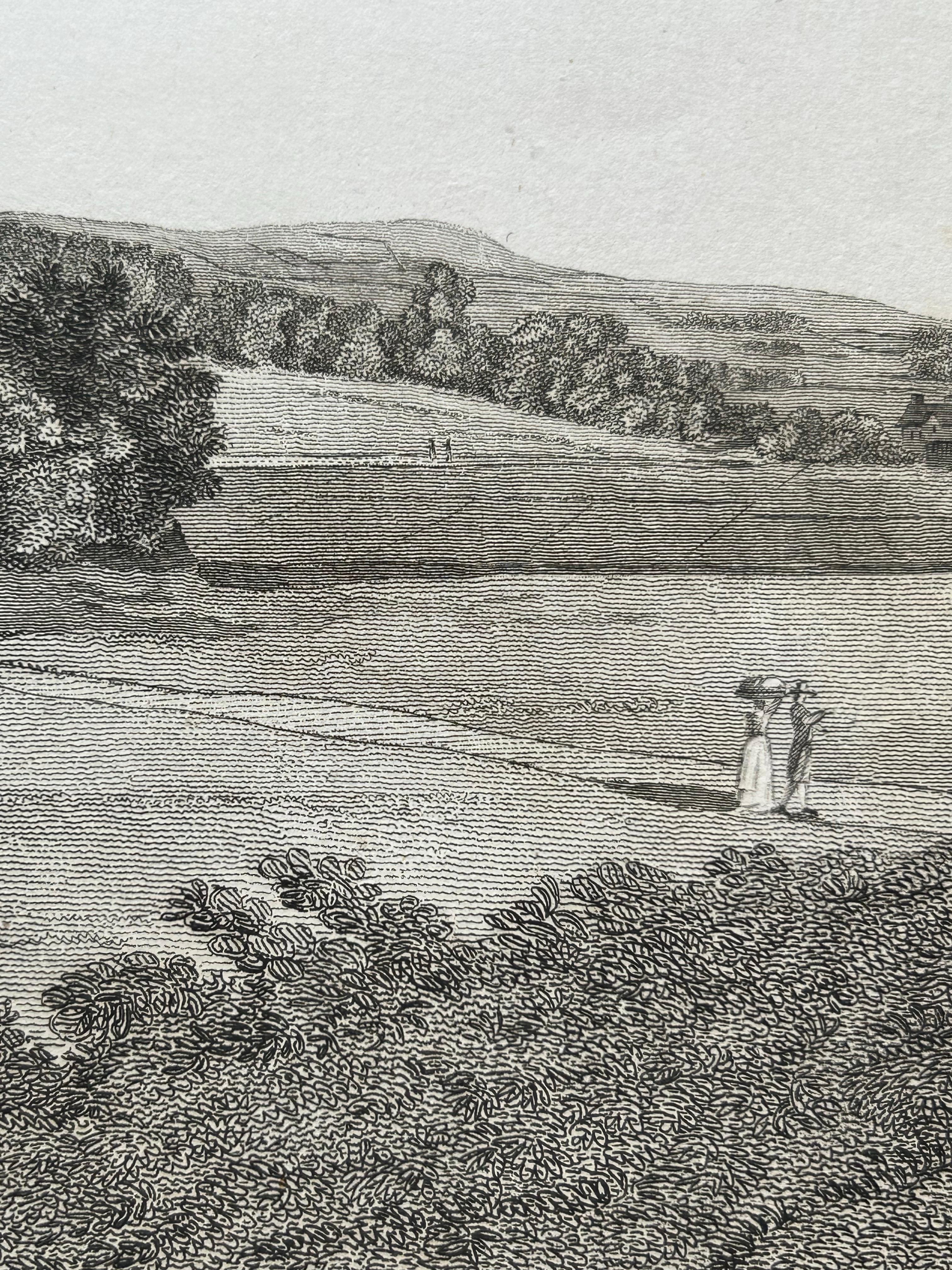 Views of Cowdray House – Engraving of South & North Aspects, Sussex, 1796 In Good Condition For Sale In Langweer, NL