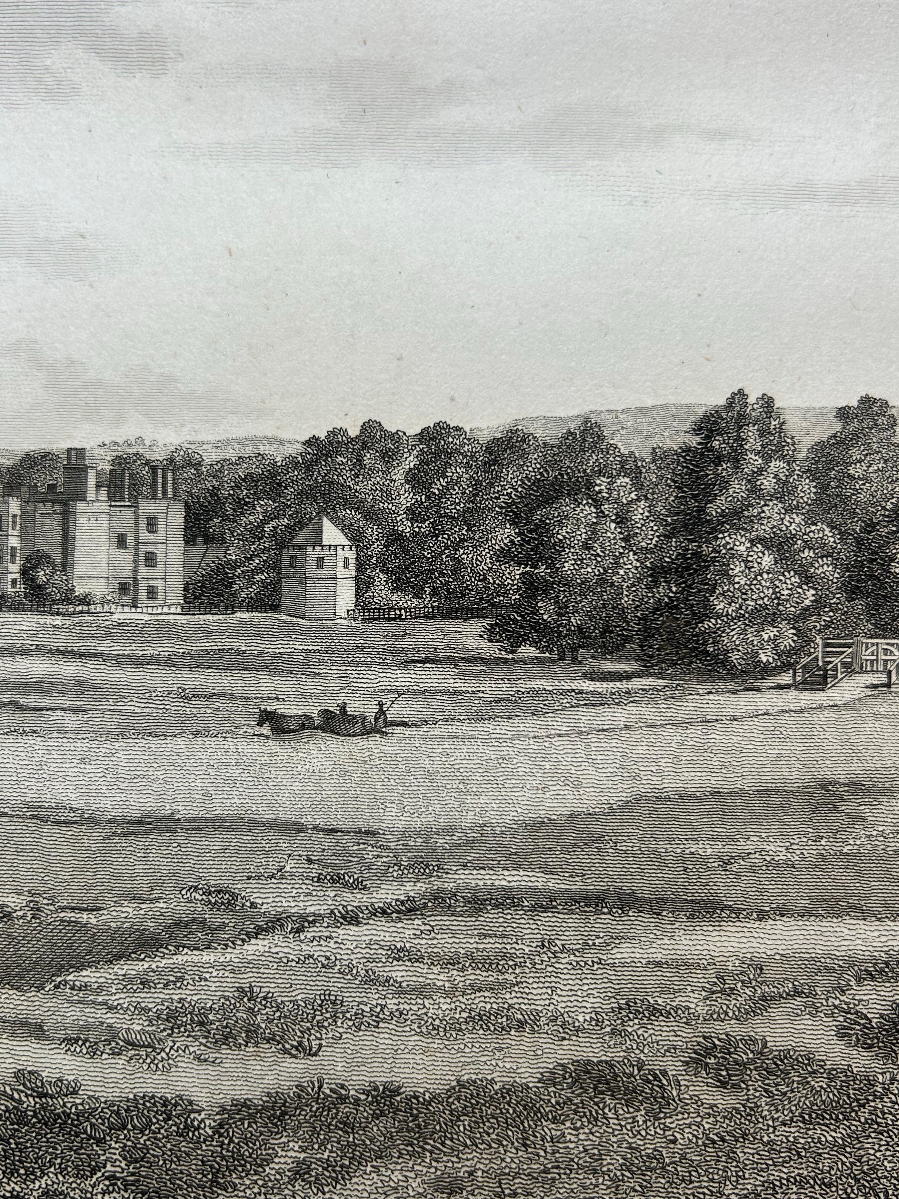 Views of Cowdray House – Engraving of South & North Aspects, Sussex, 1796 For Sale 1