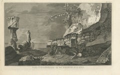 Antique Print of Easter Island by Cook, 1803