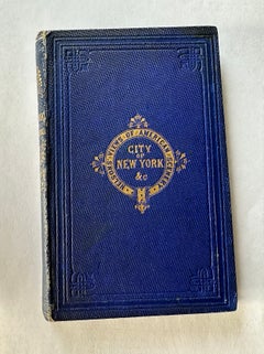 Antique Nelson's Guide to the City of New York and its Neighbourhood, 1858