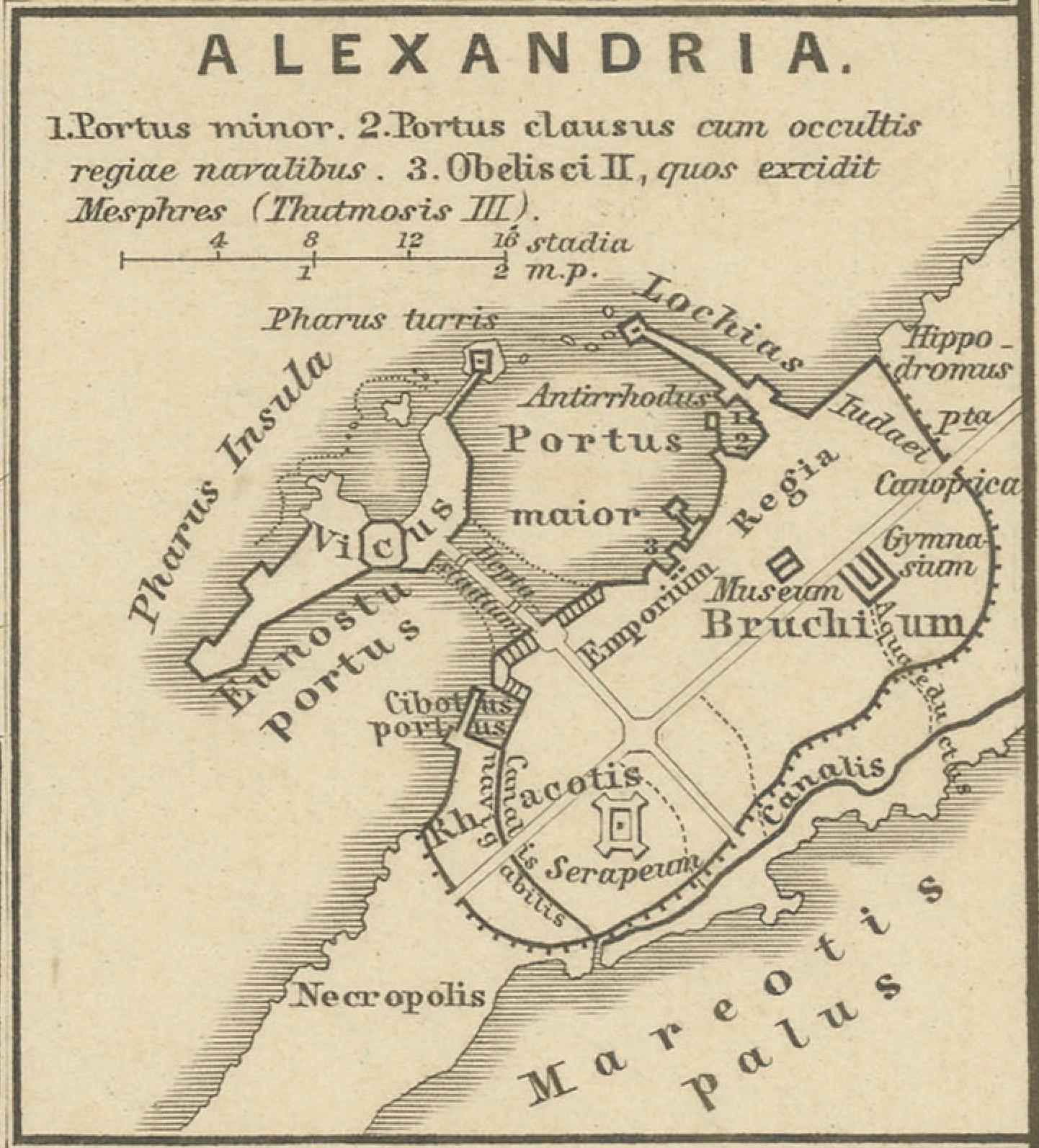 Old Map of Mediterranean Powers: Pompey to Actium (66-31 BC), veröffentlicht 1880  im Zustand „Gut“ im Angebot in Langweer, NL
