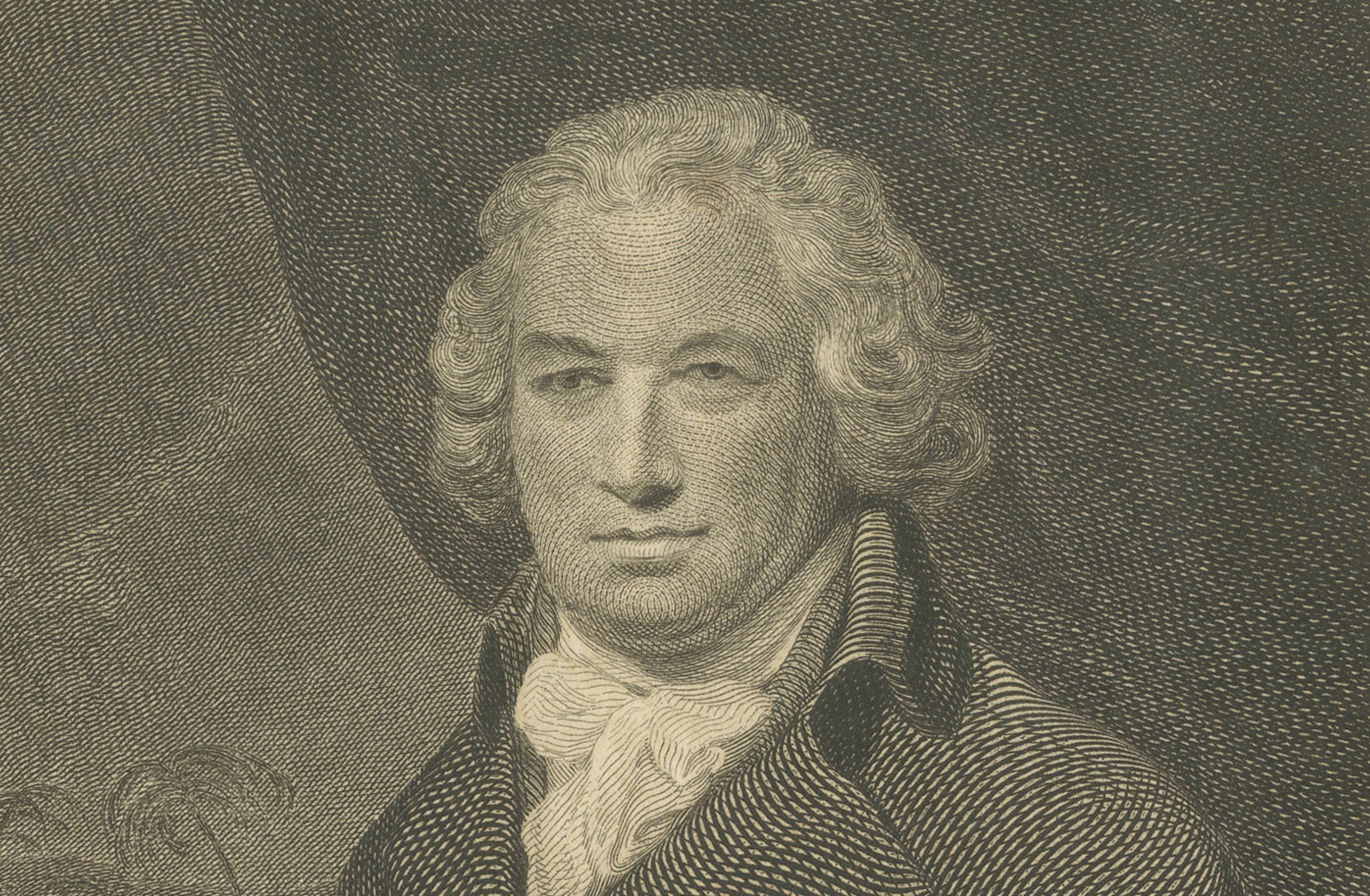 Antique Portrait of Bryan Edwards with Title Leaf, British West Indies, 1818