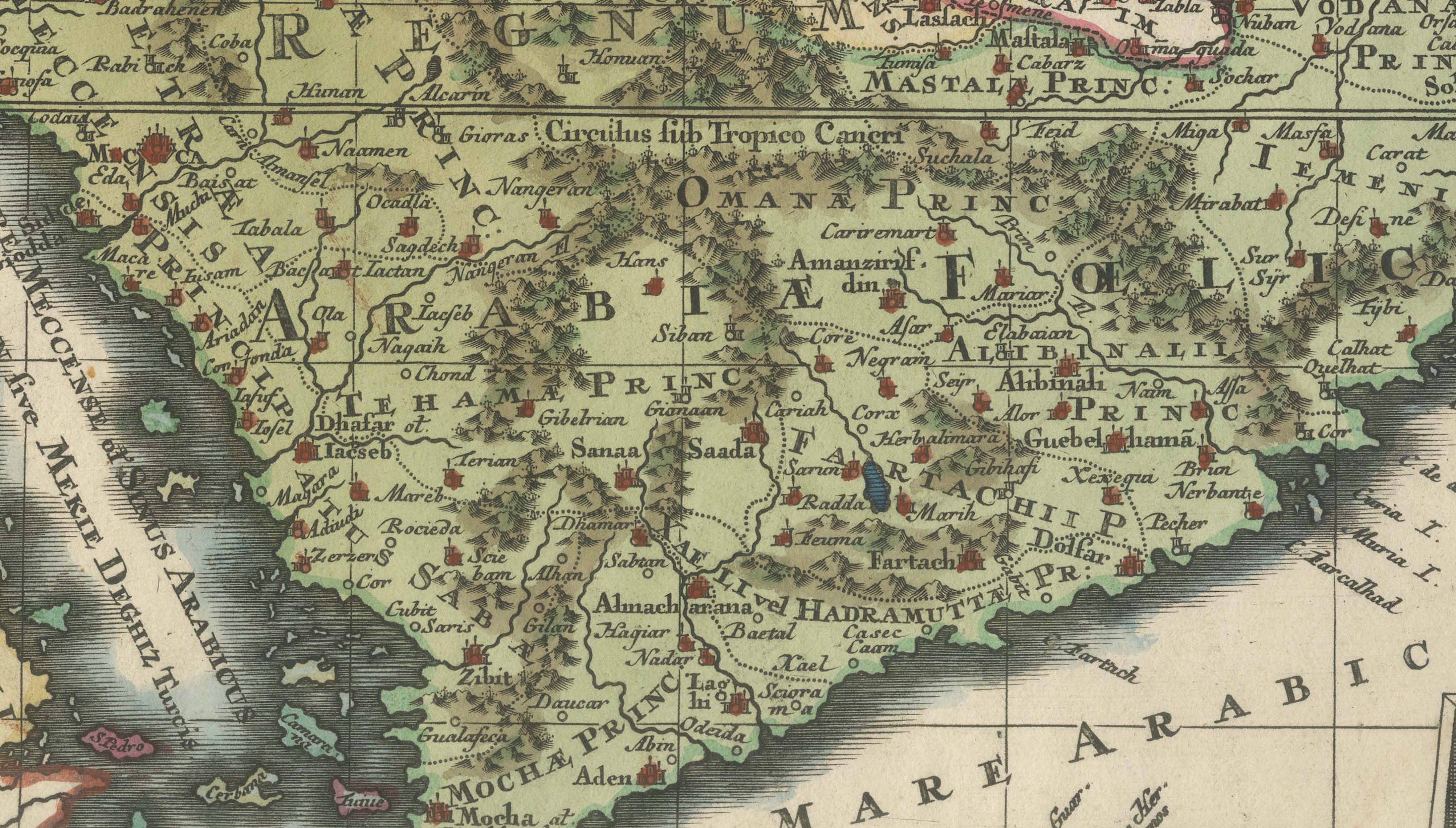 Antique Map of the Ottoman Empire by Matthäus Seutter, c. 1740