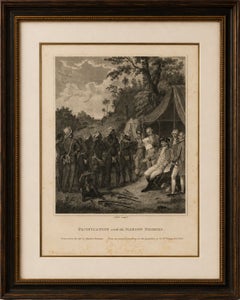 Jamaican Maroons, Antique Caribbean Engraving after Brunias, 1818
