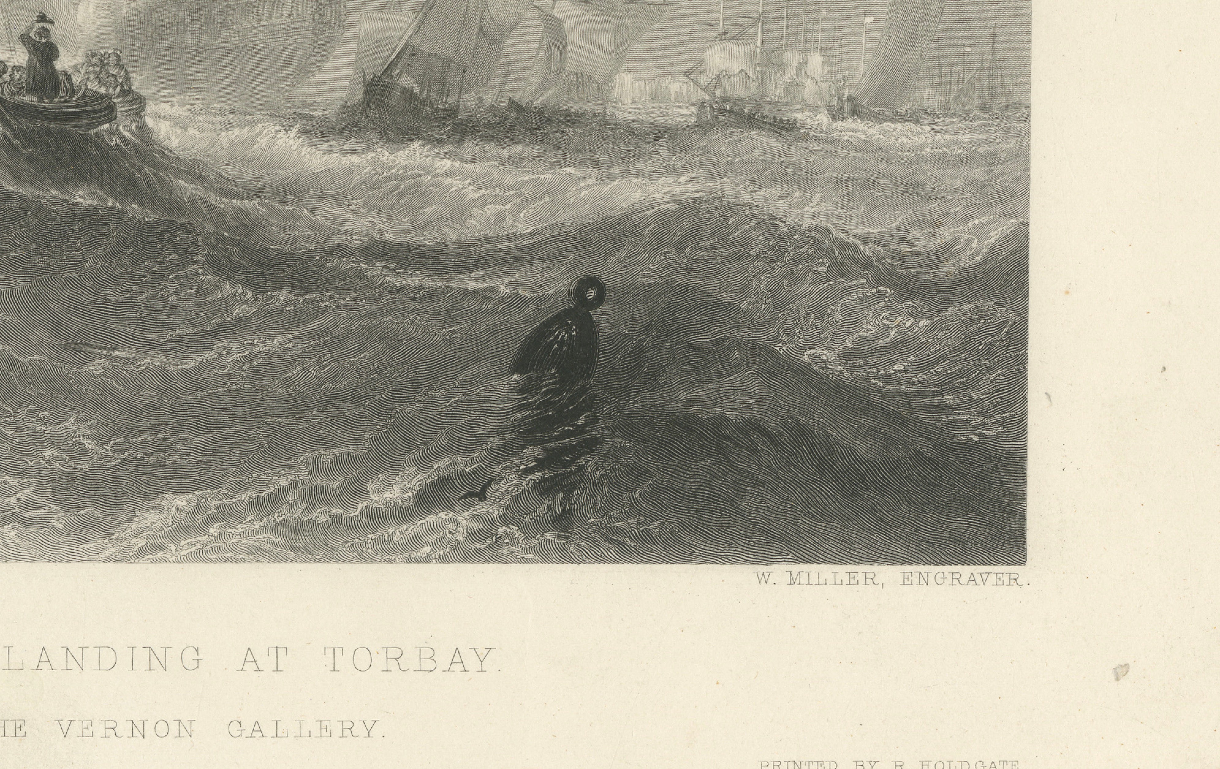 Prince of Orange Landing at Torbay after J.M.W. Turner, c.1850