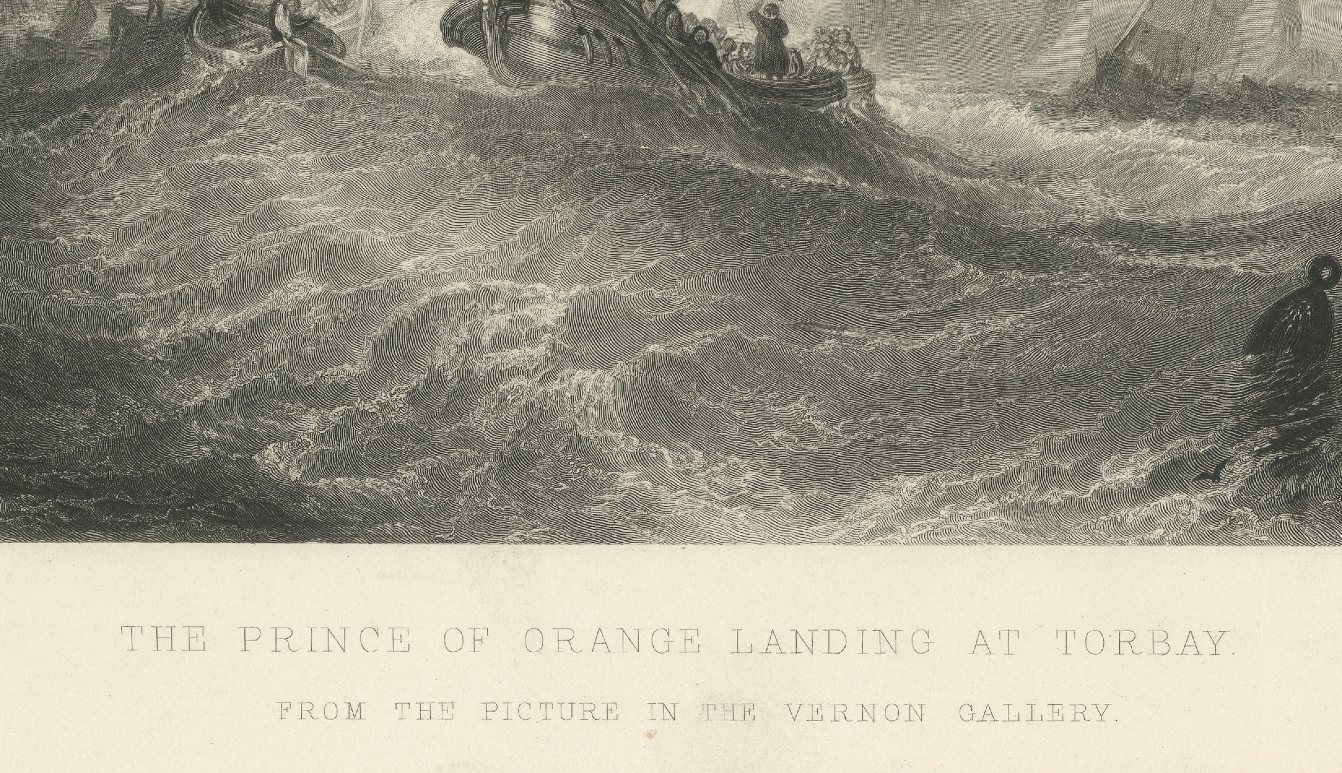 Prince of Orange Landing at Torbay after J.M.W. Turner, c.1850