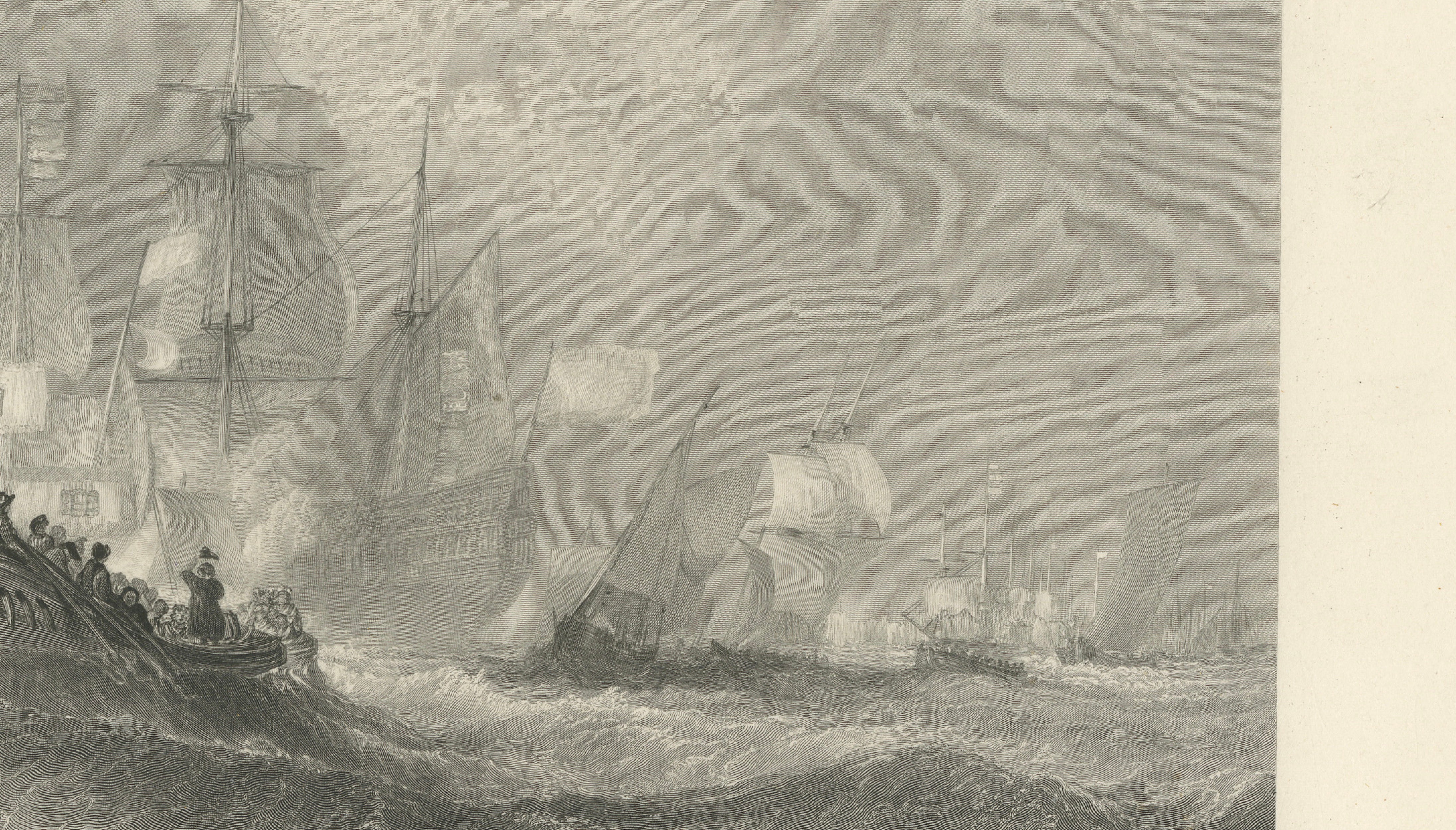 Prince of Orange Landing at Torbay after J.M.W. Turner, c.1850