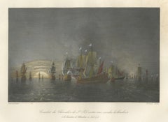 Chevalier de Saint-Pol Fighting a Dutch Squadron, c. 1840