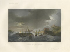French Capture of Rio de Janeiro by Duguay-Trouin, 1838