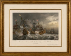 Chevalier Des Augers Fighting the Dutch after Gudin, c.1840