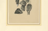 French Art Nouveau Fashion Design of Fur Collars and Stoles, c.1910, view 6