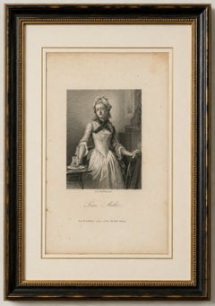 Luise Miller, Schiller’s Kabale und Liebe – German Steel Engraving, 1859