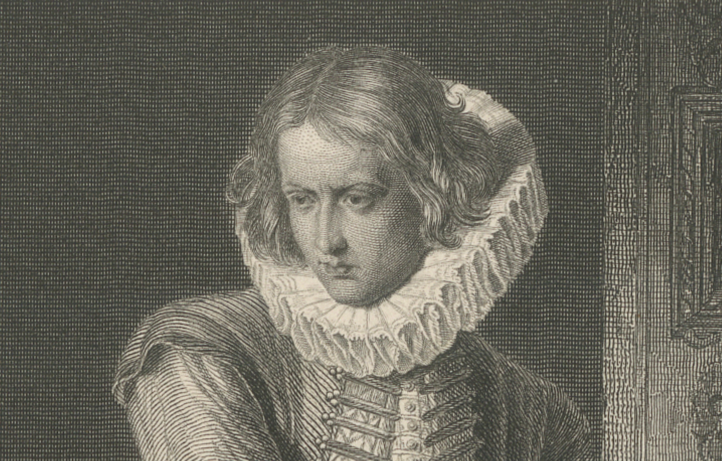 Don Carlos from Schiller’s Tragedy – German Steel Engraving, 1859