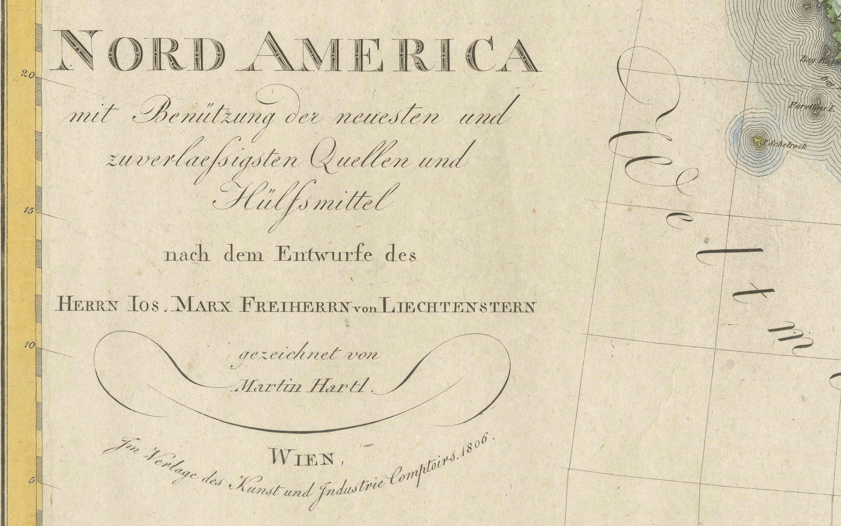 Large Antique Map of North America, United States & Canada, 1806