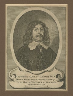 Gerhard Coch, Peace of Westphalia & Hanseatic Diplomat Portrait, 1652