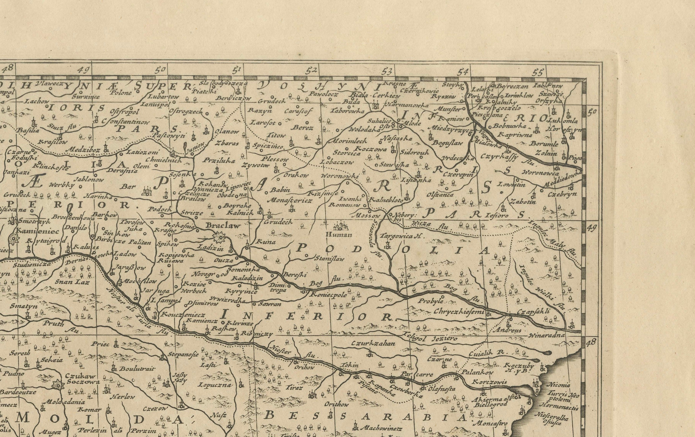 Large Map of the Habsburg–Ottoman War, Hungary & Balkans, 1729