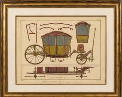 18th Century French Four-Door Berlin Carriage, Diderot, 1771