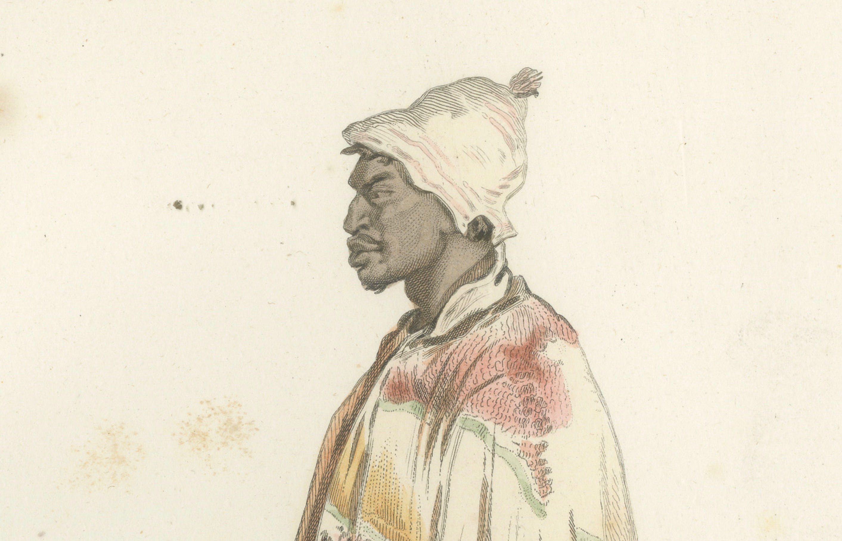 Set of Three Antique People & Trades of Lima Peru Engravings, circa 1850