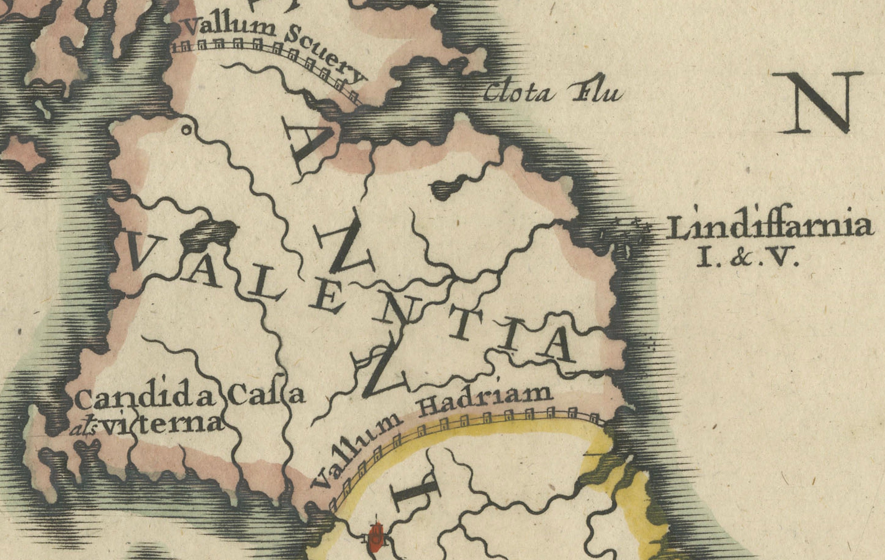 Ancient British Isles & Early Bishoprics Map, François Halma, 1704