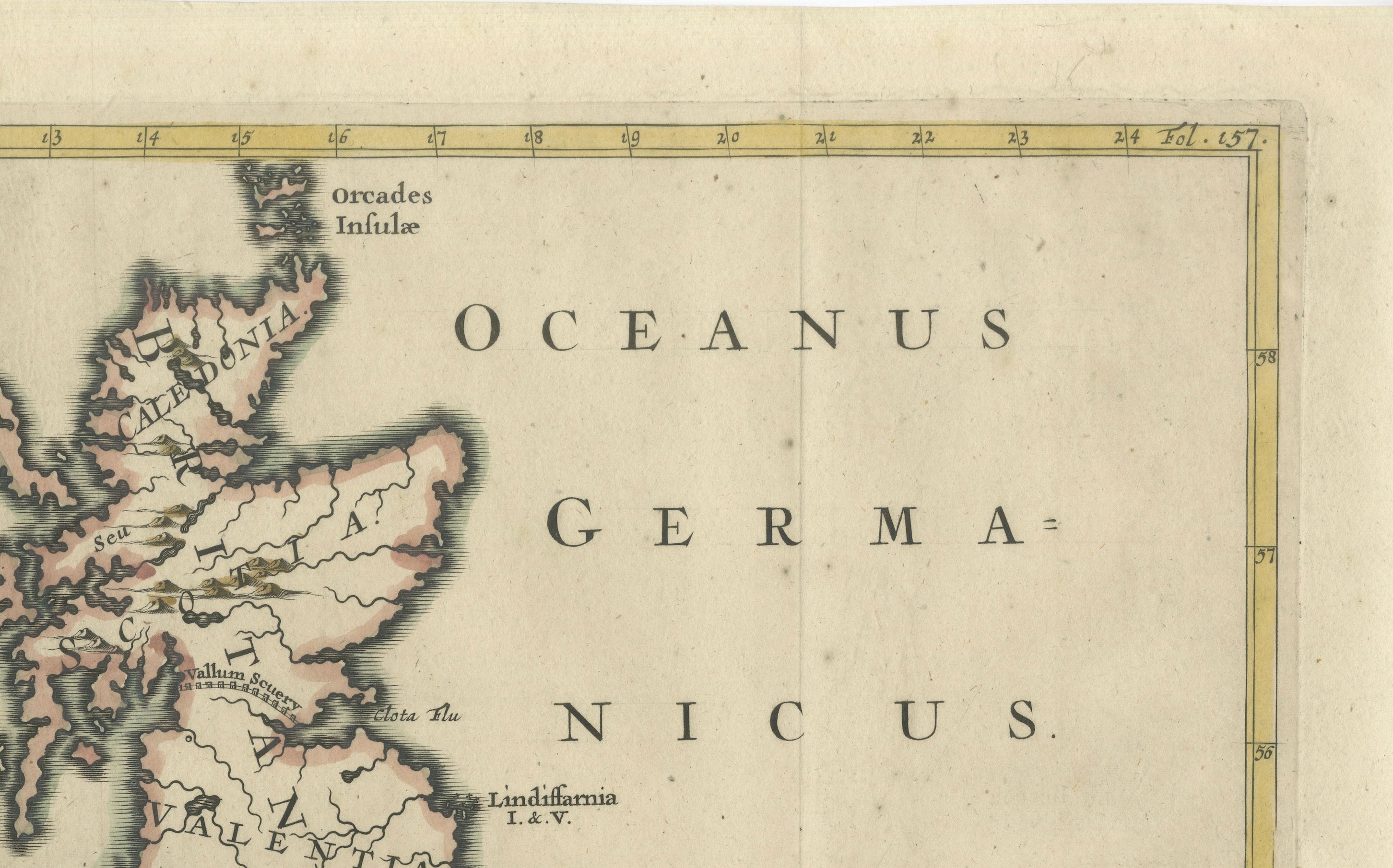 Ancient British Isles & Early Bishoprics Map, François Halma, 1704