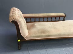 19th Century Victorian Mahogany Meridienne