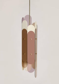 Contemporary Stafa Pendant Light Short Heather